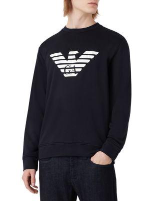 Essential Jersey Logo Sweatshirt by EMPORIO ARMANI