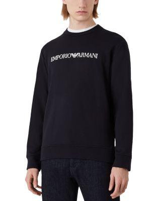 Essential Jersey Logo Sweatshirt by EMPORIO ARMANI