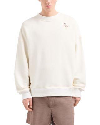 Flamingo Motif Sweatshirt by EMPORIO ARMANI