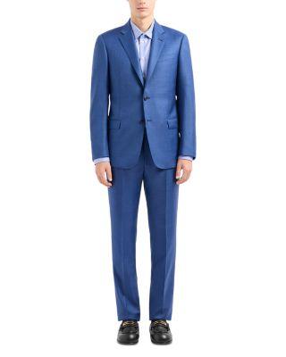 G Line Regular Fit Notch Lapel Suit by EMPORIO ARMANI G Line Regular Fit Notch Lapel Suit by EMPORIO ARMANI