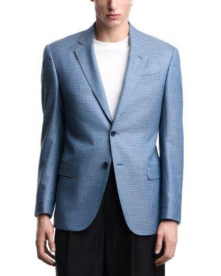 G Line Regular Fit Single Breasted Notch Lapel Jacket by EMPORIO ARMANI