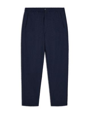 Icon Techno Seersucker Trousers by EMPORIO ARMANI