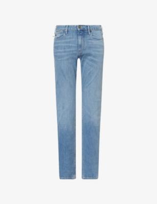 J06 Slim-Fit Stretch-Denim Jeans by EMPORIO ARMANI