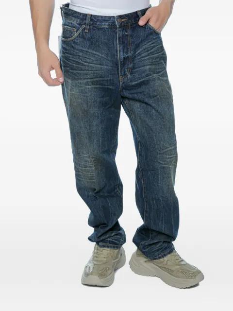 J22 whiskered faded jeans by EMPORIO ARMANI