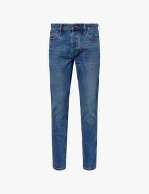 J45 Slim-Fit Low-Rise Denim Jeans by EMPORIO ARMANI