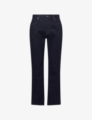 J76 Straight-Leg Stretch-Denim Jeans by EMPORIO ARMANI