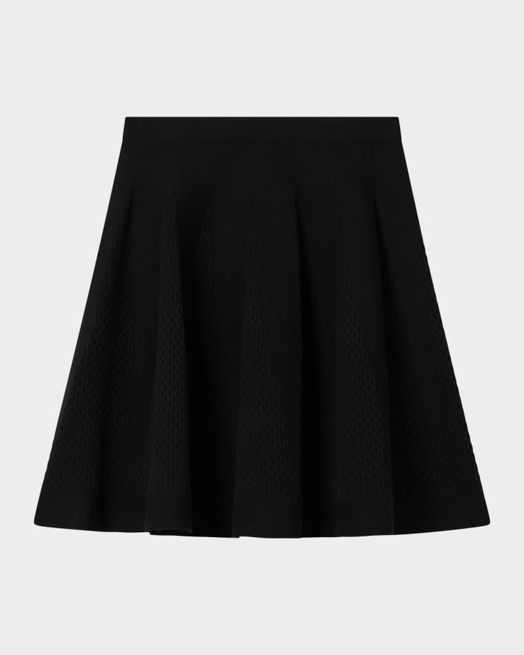 Knit A-Line Mini Skirt by EMPORIO ARMANI