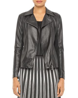 Lamba Leather Jacket by EMPORIO ARMANI