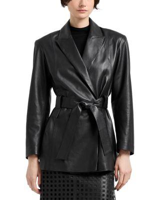 Leather Jacket by EMPORIO ARMANI