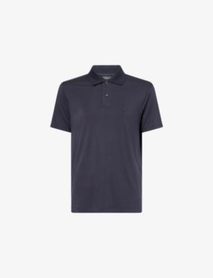 Logo-Embroidered Modal-Blend Polo Top by EMPORIO ARMANI