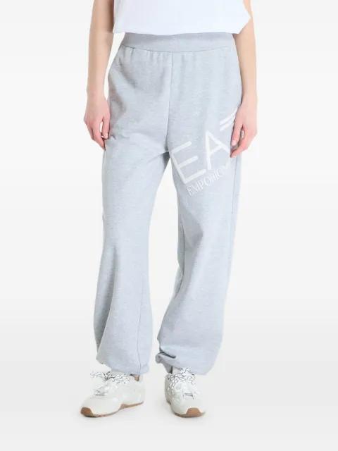 Logo Series cotton track pants by EMPORIO ARMANI