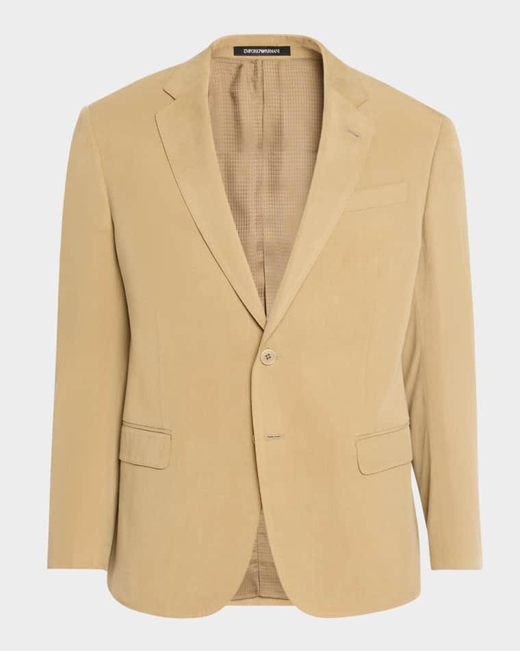 Men's G Line Lyocell-Blend Slim-Fit Sport Coat by EMPORIO ARMANI