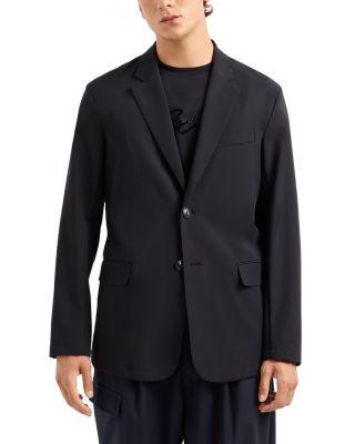 Notch Lapel Blazer by EMPORIO ARMANI