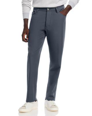 Nylon Stretch Loose Fit Pants by EMPORIO ARMANI