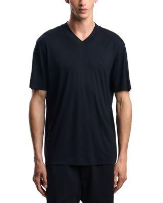 Regular Fit V Neck Tee by EMPORIO ARMANI