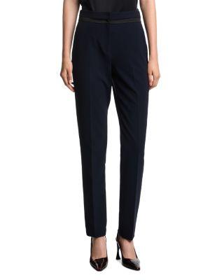 Satin Striped Pants by EMPORIO ARMANI