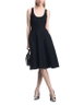 Scoop Neck Fit & Flare Dress by EMPORIO ARMANI Scoop Neck Fit & Flare Dress by EMPORIO ARMANI