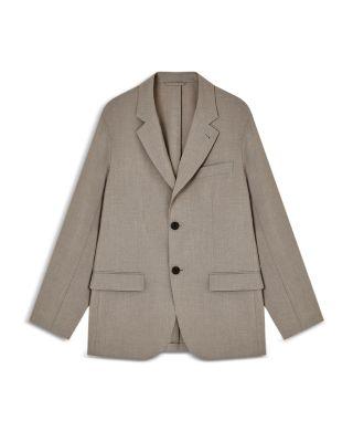 Seersucker Single Breasted Blazer by EMPORIO ARMANI
