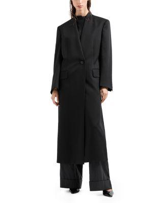Single Breasted Coat by EMPORIO ARMANI