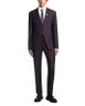 Single Breasted Super 130s Basket Weave Effect Suit by EMPORIO ARMANI Single Breasted Super 130s Basket Weave Effect Suit by EMPORIO ARMANI