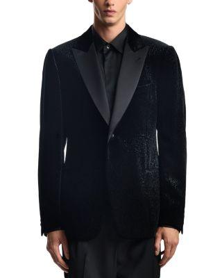 Slim Fit Textured Blazer by EMPORIO ARMANI
