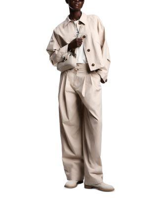 Soft Hand Pima Cotton Gabardine Jacket by EMPORIO ARMANI