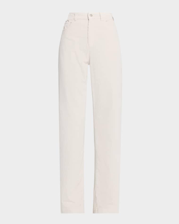 Straight-Leg Corduroy Pants by EMPORIO ARMANI
