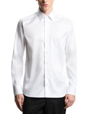 Stretch Cotton Shirt by EMPORIO ARMANI