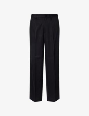 Tailored Cashmere and Wool-Blend Trousers by EMPORIO ARMANI