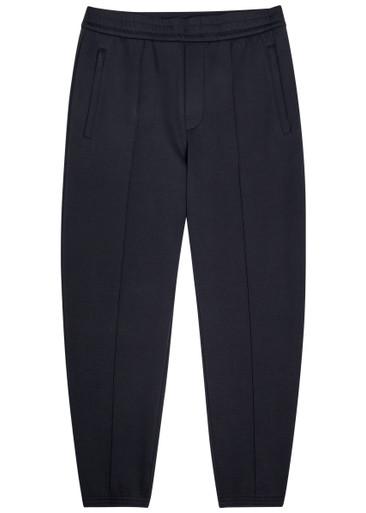 Tapered-leg jersey sweatpants by EMPORIO ARMANI