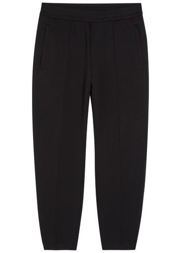 Tapered-leg jersey sweatpants by EMPORIO ARMANI