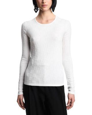 Textured Knit Top by EMPORIO ARMANI