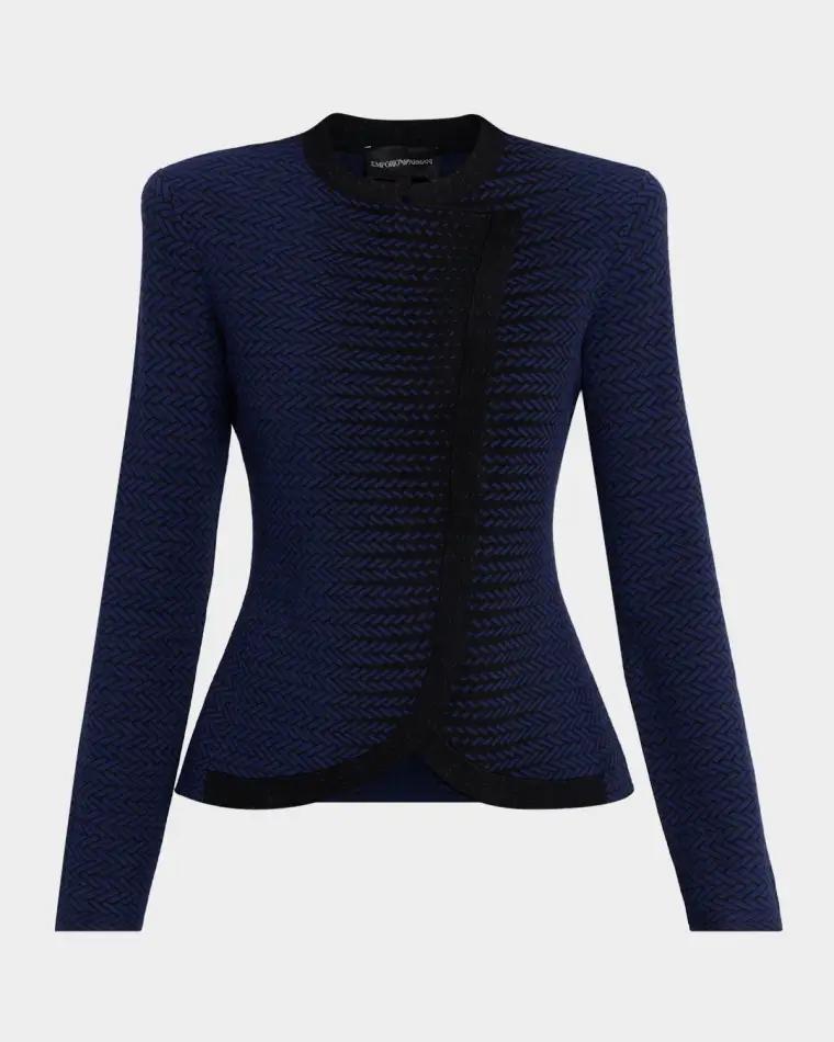 Two-Tone Blazer by EMPORIO ARMANI