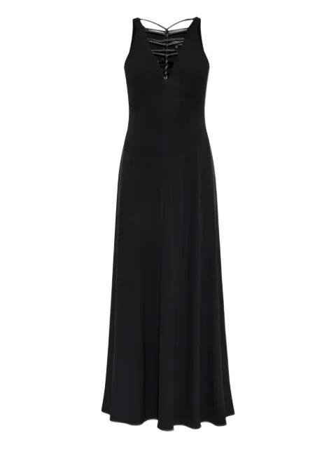 V-neck maxi dress by EMPORIO ARMANI