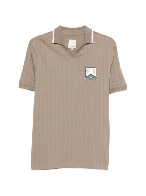 V-neck polo shirt by EMPORIO ARMANI