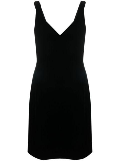 V-neck sleeveless dress by EMPORIO ARMANI
