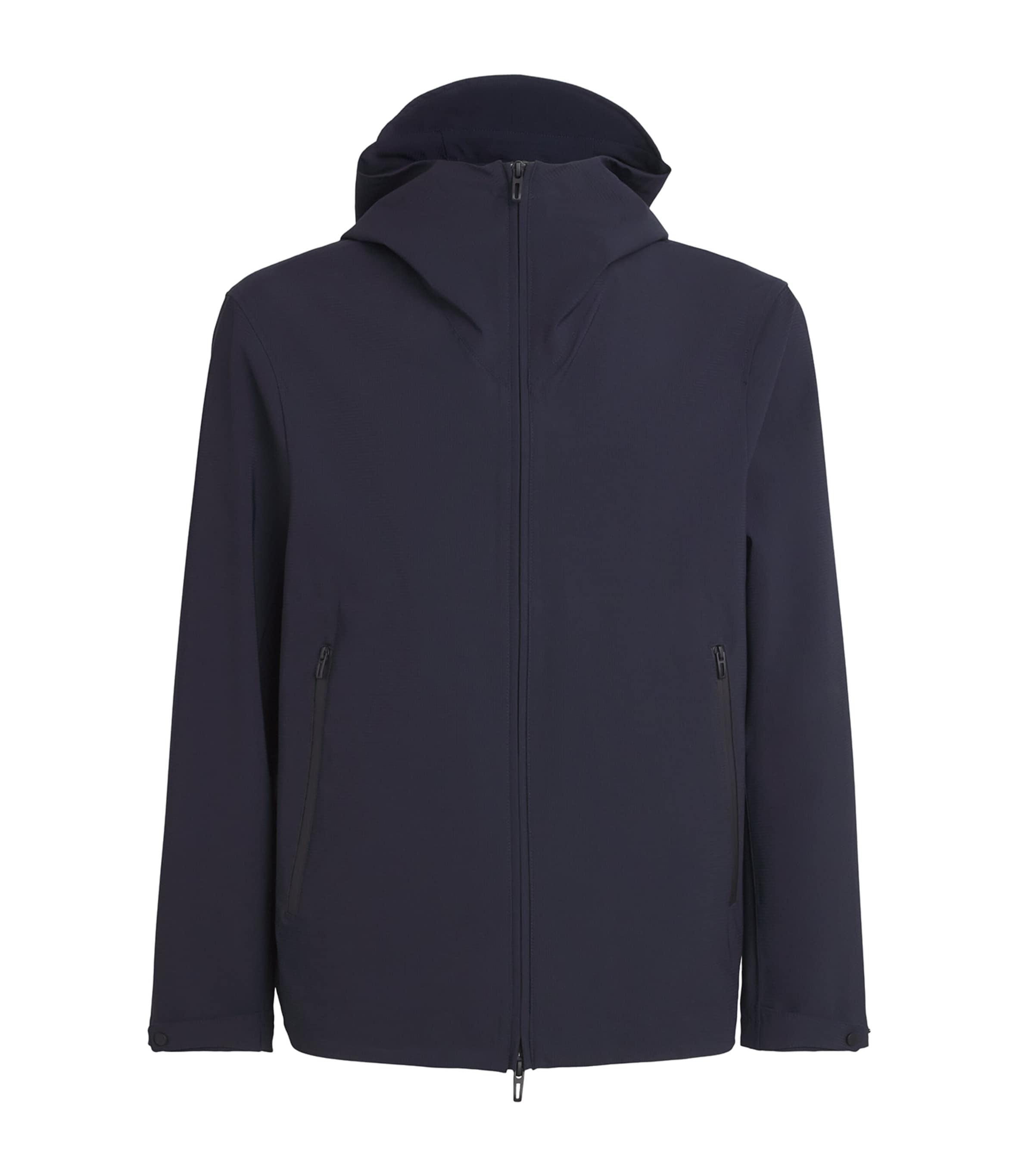 Water-Repellent Hooded Jacket by EMPORIO ARMANI