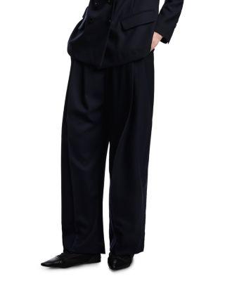 Wool Pleated Pants by EMPORIO ARMANI