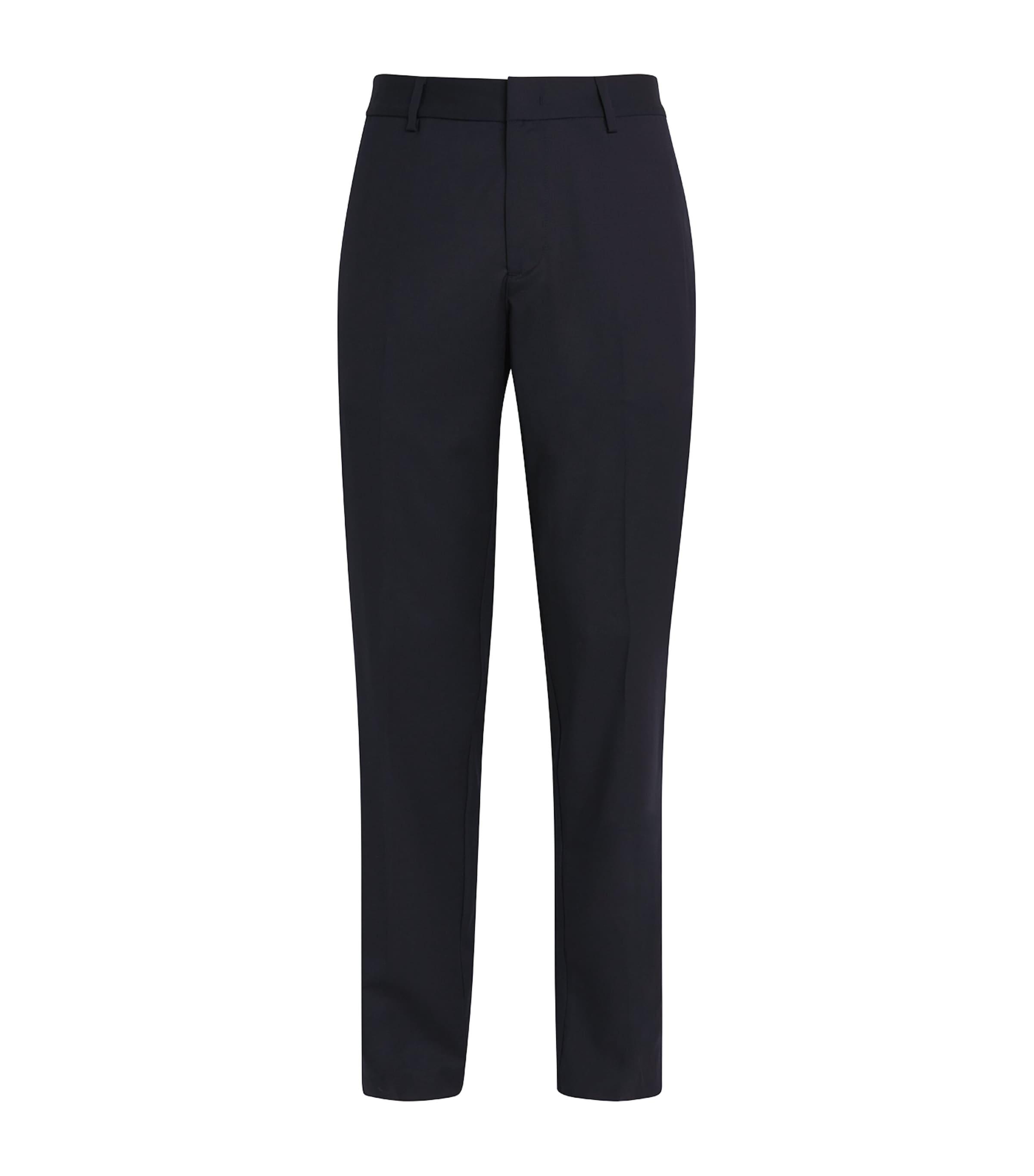 Wool Straight Trousers by EMPORIO ARMANI