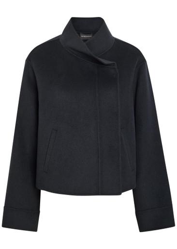 Wool and cashmere-blend jacket by EMPORIO ARMANI