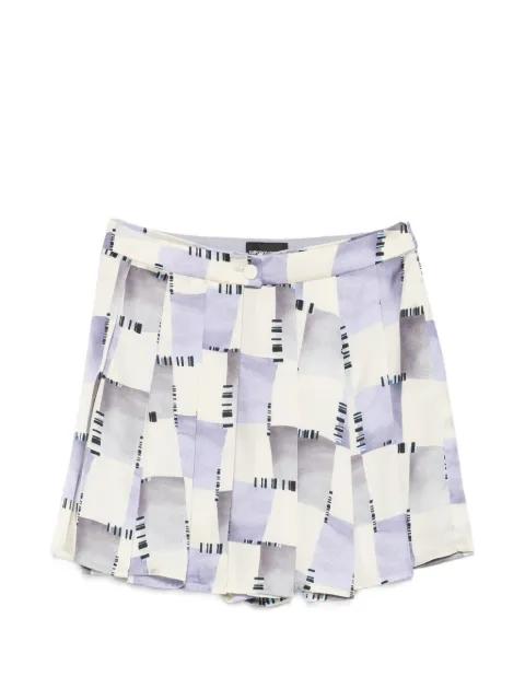 abstract-print shorts by EMPORIO ARMANI