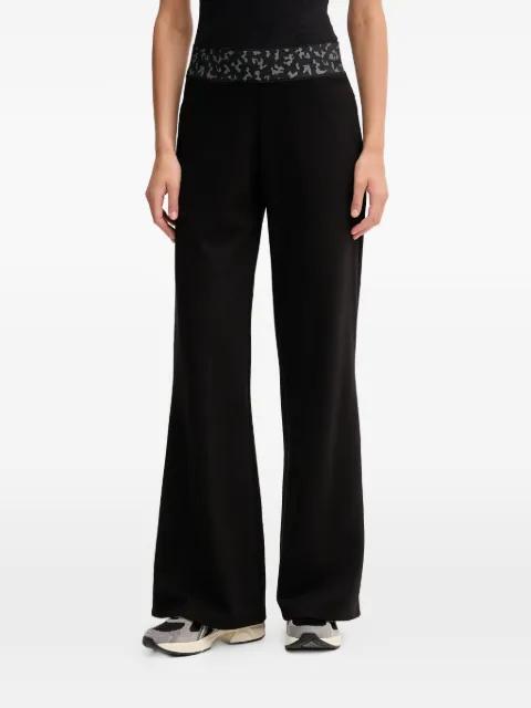 animal-print-waistband trousers by EMPORIO ARMANI