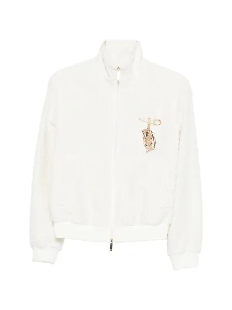 appliqué zip jacket by EMPORIO ARMANI