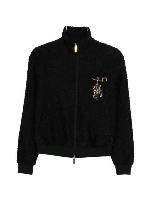 appliqué zip jacket by EMPORIO ARMANI