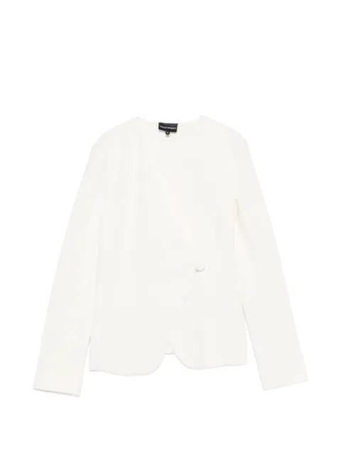 asymmetric single-button jacket by EMPORIO ARMANI