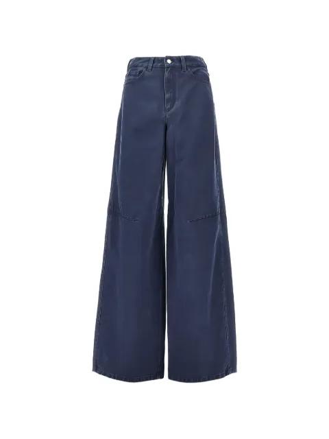 belt-loop wide-leg jeans by EMPORIO ARMANI