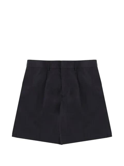 belt-loops pleated shorts by EMPORIO ARMANI