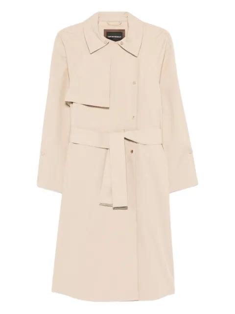 belted coat by EMPORIO ARMANI