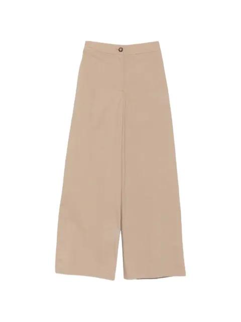 button-fastening palazzo pants by EMPORIO ARMANI