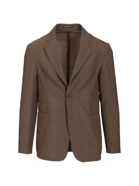 button pattern blazer by EMPORIO ARMANI
